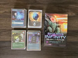 Shards of Infinity Card Set, 128 Sleeved Cards - Image 1