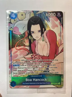 SEALED Boa Hancock (Illustration Box Vol.1) ST17-004 One Piece Promotion Card NM - Image 1