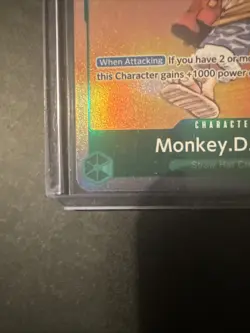2023 One Piece P-037 Monkey.D.Luffy Gen Con 2023 Luffy Foil Promo Card LP PHOTOS - Image 5