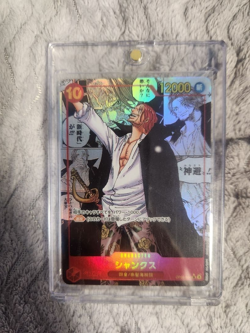 Shanks Manga Alt Art OP09-004 SR ONE PIECE Card Game 2024 #004 Japanese - Image 2
