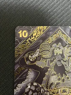 Teach Gold Parallel Japanese OP09-093 3rd Anniversary Special One Piece Card JP - Image 2