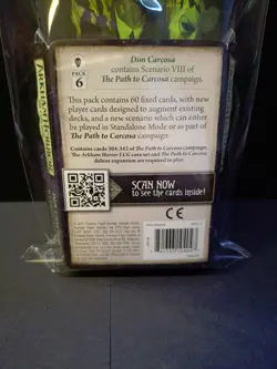 Arkham Horror LCG Card Game | Dim Carcosa AHC17 (Complete, no ClamShell) - Image 2