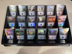 Magic: The Gathering - Basic Land Lot - ALL FOIL - Random Sets - Island x4 - Image 1