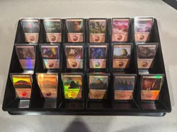 Magic: The Gathering - Basic Land Lot - ALL FOIL - Random Sets - Mountain x4 - Image 1