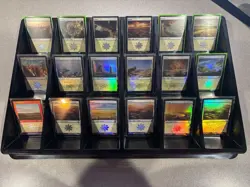 Magic: The Gathering - Basic Land Lot - ALL FOIL - Random Sets - Plains x4 - Image 1