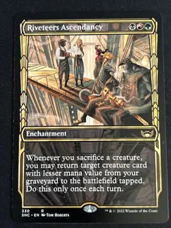 1x Riveteers Ascendancy (330) Showcase Streets of New Capenna LP MTG Magic x1 - Image 1