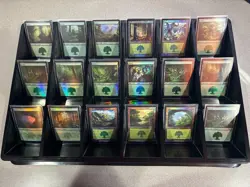 Magic: The Gathering - Basic Land Lot - ALL FOIL - Random Sets - Forest x4 - Image 2