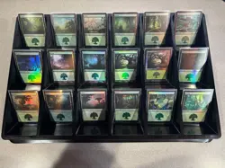 Magic: The Gathering - Basic Land Lot - ALL FOIL - Random Sets - Forest x4 - Image 3