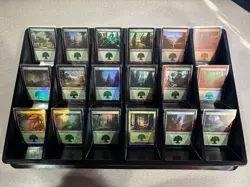 Magic: The Gathering - Basic Land Lot - ALL FOIL - Random Sets - Forest x4 - Image 5
