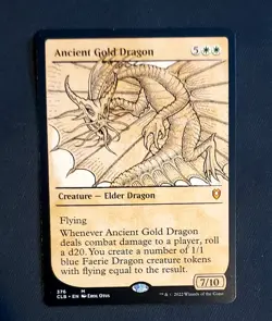 Ancient Gold Dragon Commander Legends: Battle for Baldur's Gate Regular 🔥 NM - Image 1