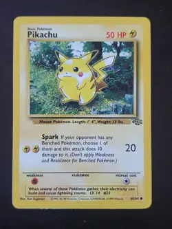 Pokemon Jungle Unlimited Pikachu 60/64 MINT - Image 1