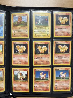 Pokemon TCG Personal Binder Collection Lot Vintage Base Set Jungle Fossil Neo - Image 3