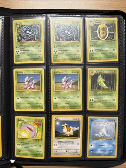 Pokemon TCG Personal Binder Collection Lot Vintage Base Set Jungle Fossil Neo - Image 5