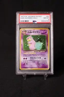 PSA 8 Dark Slowbro Rocket Gang Holo (Japanese) Pokemon TCG - Image 1