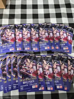 20 Packs One Piece The Azure Sea's Seven Sleeved Booster Pack English - Image 1