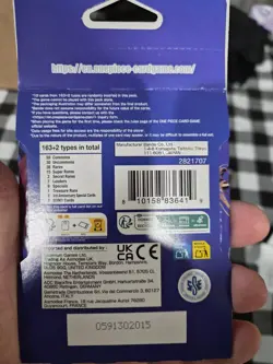 20 Packs One Piece The Azure Sea's Seven Sleeved Booster Pack English - Image 3