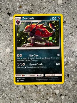 Pokemon TCG Cards Zoroark SM89 Black Star Promo Holo - Image 1
