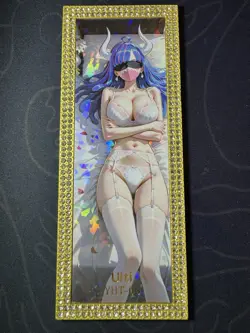 Goddess Ulti Bikini Numbered Long Metal Card Waifu Doujin One Piece Character - Image 1