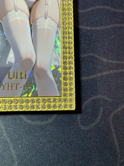 Goddess Ulti Bikini Numbered Long Metal Card Waifu Doujin One Piece Character - Image 4