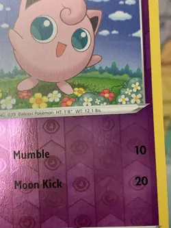 SHIPS SAME DAY Pokemon Card Jigglypuff 067/189 Reverse Holo Psychic Type 2020 - Image 5