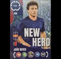 Panini FIFA Club WM Trading Cards 2025 | Nr. 355 Joao Neves | New Hero - Image 1