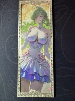 Goddess Monet Bride Numbered Metal Card Waifu Doujin One Piece Character - Image 1