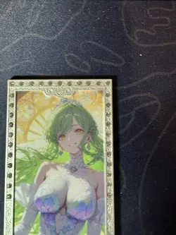 Goddess Monet Bride Numbered Metal Card Waifu Doujin One Piece Character - Image 3