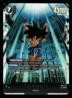 Son Goku: GT FB07-122 SCR Fusion World Dragon Ball Super Card - Image 1