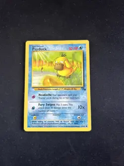 Psyduck 53/62 Fossil Pokemon Card HP - Image 2
