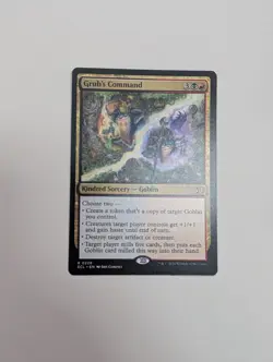 MTG - Grub's Command - Lorwyn Eclipsed NM/M Condition - Image 1