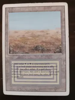 MTG Scrubland Revised Edition - Image 1
