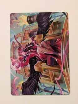 Magic: The Gathering MTG FINAL FANTASY #9 Sorceress's Schemes Art Card - Image 1