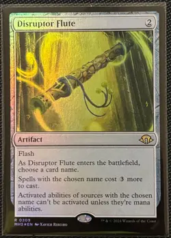 MTG Modern Horizons 3 Disruptor Flute NM Foil (Rare) - Image 1
