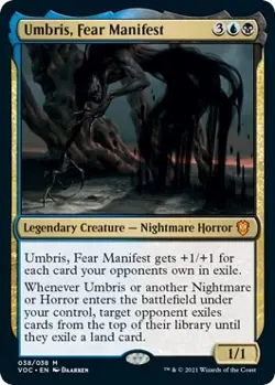 MTG Umbris, Fear Manifest - 38 / English / Near Mint - Image 1