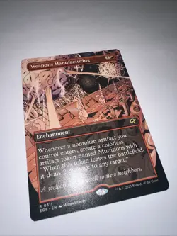 Weapons Manufacturing BORDERLESS #311 | NM | Edge of Eternities Magic MTG - Image 5
