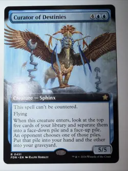 MTG Magic the Gathering Curator of Destinies (451/789) Foundations Nm - Image 2