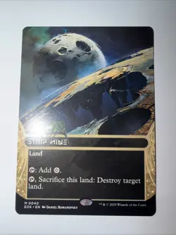 Strip Mine (0040) (Borderless) [Edge of Eternities: Stellar Sights] Near Mint - Image 1