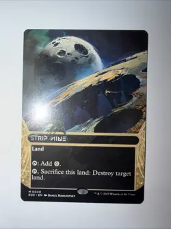 Strip Mine (0040) (Borderless) [Edge of Eternities: Stellar Sights] Near Mint - Image 2