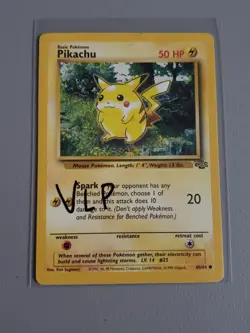 Pikachu - 60/64 - Jungle Set Unlimited 1999 - Pokemon Card - VLP CB1S2 - Image 1
