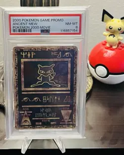 Ancient Mew Pokemon 2000 Movie Promo NM-MT PSA 8 - Image 2