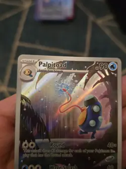Palpitoad 104/086 Sv: Black Bolt Holo Near Mint Pokemon Card TCG English - Image 2