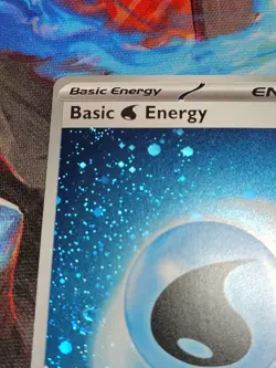 Water Energy SVE 003 Pokemon TCG Cosmos Holo Foil Scarlet Violet 151 Card - Image 2