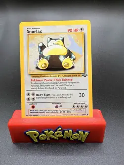 Vintage Snorlax - 27/64 - Star Rare Pokemon Card - 1999 Jungle Set - Near Mint - Image 1