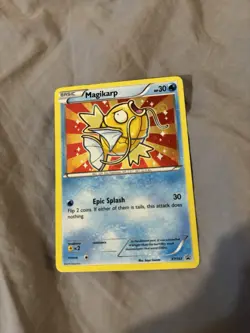 Pokemon TCG Shiny Magikarp XY143 Holo Black Star Promo - Image 1