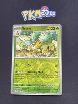 Pokemon TCG Grotle Temporal Forces 011/162 Reverse Holo NM. - Image 1