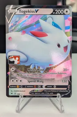 Pokemon Togekiss V 140/185 Play! Prize Pack Series 1 Cards - Image 1