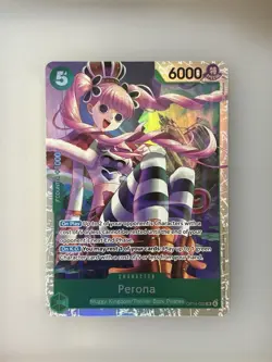 Perona OP14-033 SR | NM | The Azure Sea's Seven | One Piece TCG | English - Image 1