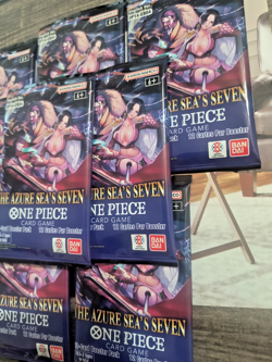 One Piece TCG (OP-14) The Azure Sea's Seven Booster Packs - English - Lot of 8 - Image 4