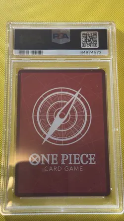 20253 ONE PIECE OP03 040 PILLARS OF STRENGTH NAMI ALT ART LEADER PSA 10 - Image 2