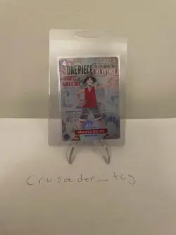 One piece trading card game: college basketball U.S. Voyage P-055 Monkey.D.Luffy - Image 5